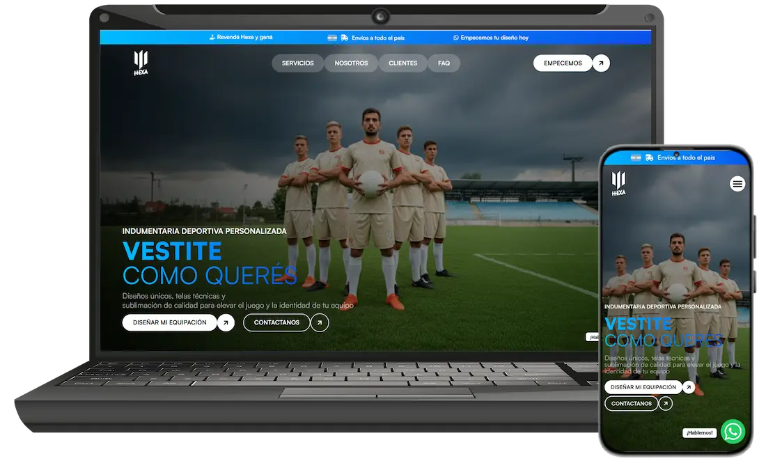 Desarrollo de landing page